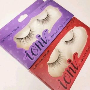 Ioni Lashes (2 Sets) 3D Faux Mink Lashes